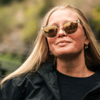 Olive, Crystal Mist/Champagne Gold Mirror Polarised Lenses