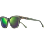 Olive, Crystal Olive/Evergreen Mirror Polarised Lenses
