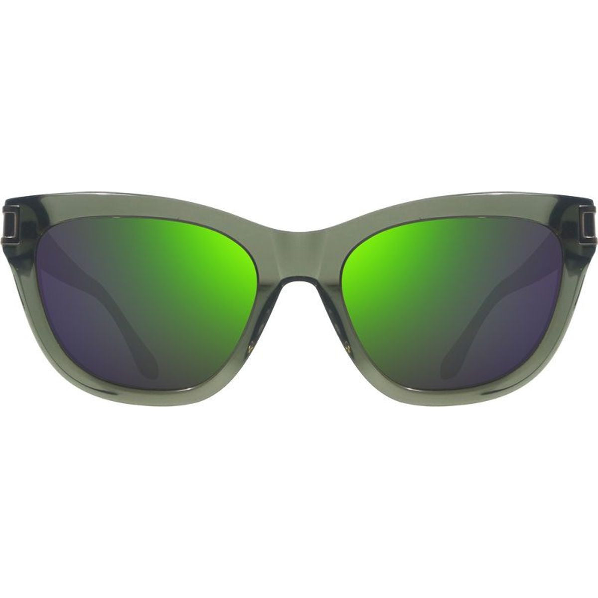 Olive, Crystal Olive/Evergreen Mirror Polarised Lenses