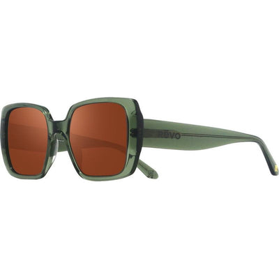 Palma, Crystal Olive/Drivers Silver Flash Mirror Polarised Lenses