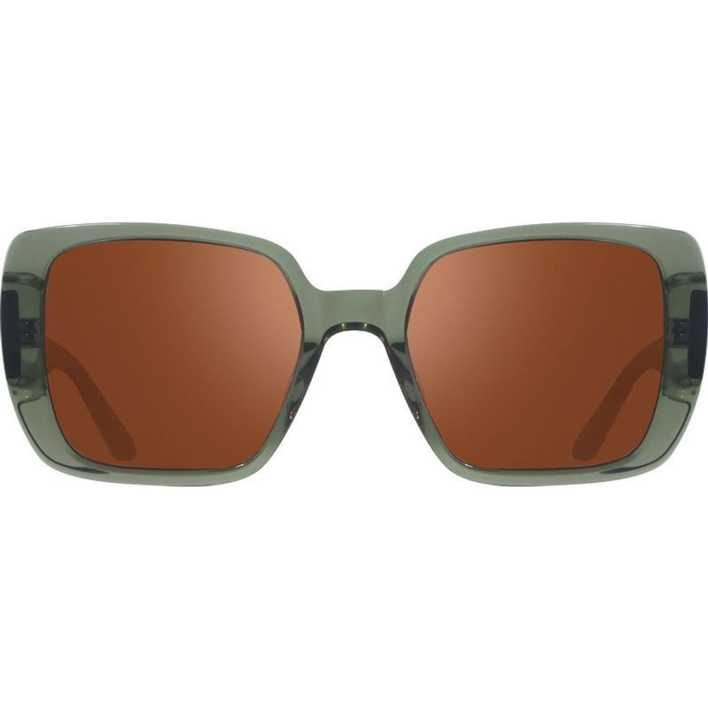 Palma, Crystal Olive/Drivers Silver Flash Mirror Polarised Lenses