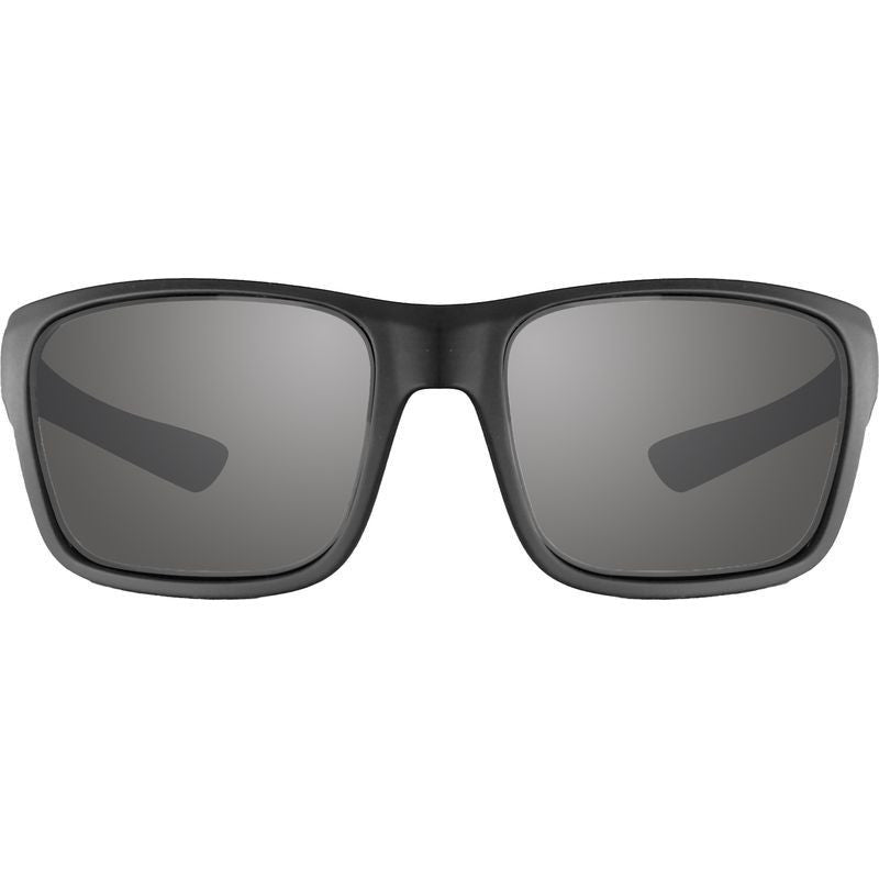 Pointe, Matte Black/Graphite Silver Flash Mirror Polarised Lenses