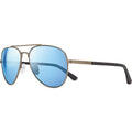 Raconteur II, Matte Gunmetal/Blue Water Mirror Polarised Lenses