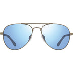 Raconteur II, Matte Gunmetal/Blue Water Mirror Polarised Lenses