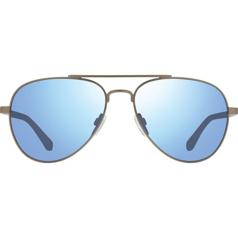 Raconteur II, Matte Gunmetal/Blue Water Mirror Polarised Lenses