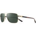 Ray, Gold/Smokey Green Polarised Glass Lenses