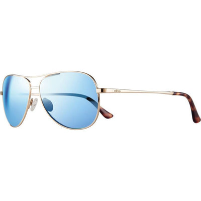 Relay Petite II, Gold/Blue Water Mirror Polarised Lenses