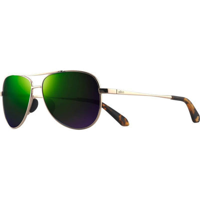 Relay Petite II, Gold/Evergreen Mirror Polarised Lenses