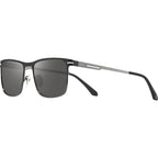 Roman, Black/Graphite Silver Flash Mirror Polarised Lenses