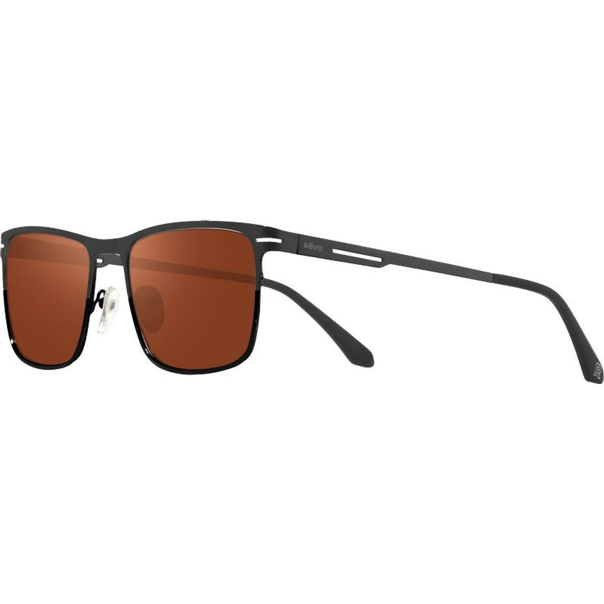Roman, Matte Black/Drivers Silver Flash Mirror Polarised Lenses