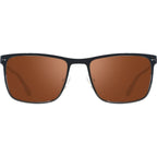 Roman, Matte Black/Drivers Silver Flash Mirror Polarised Lenses