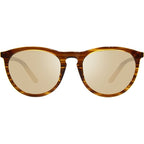 Sage, Amber Horn/Champagne Gold Mirror Polarised Lenses