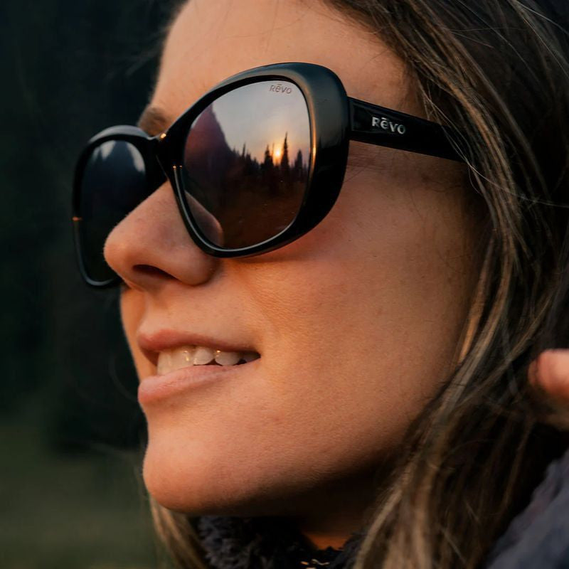 Sammy, Black/Graphite Silver Flash Mirror Polarised Lenses