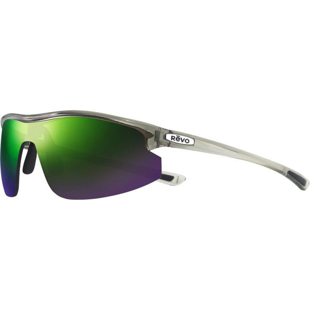 Shadow, Crystal Grey/Evergreen Mirror Polarised Lenses