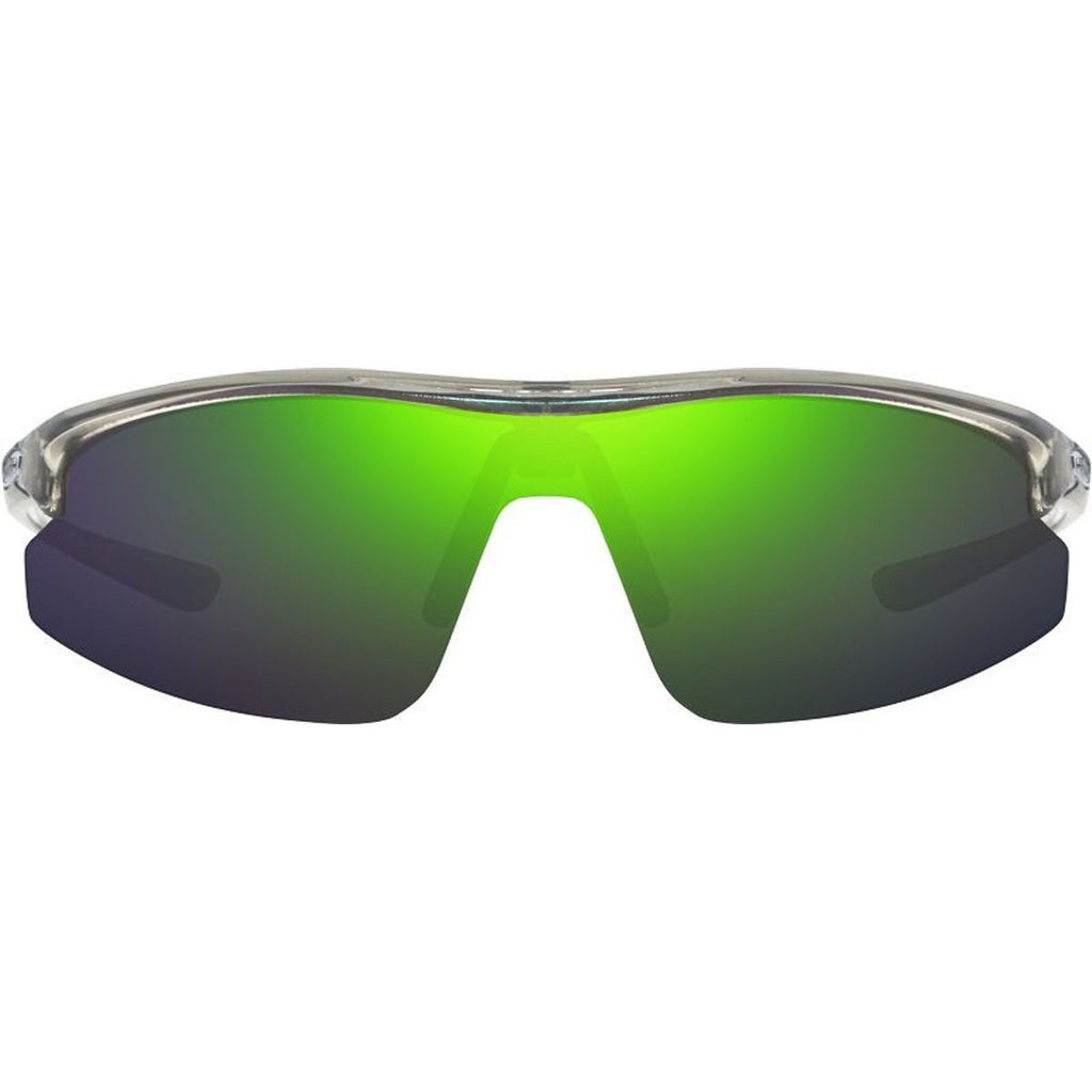 Shadow, Crystal Grey/Evergreen Mirror Polarised Lenses