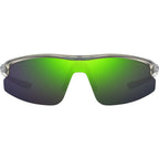 Shadow, Crystal Grey/Evergreen Mirror Polarised Lenses