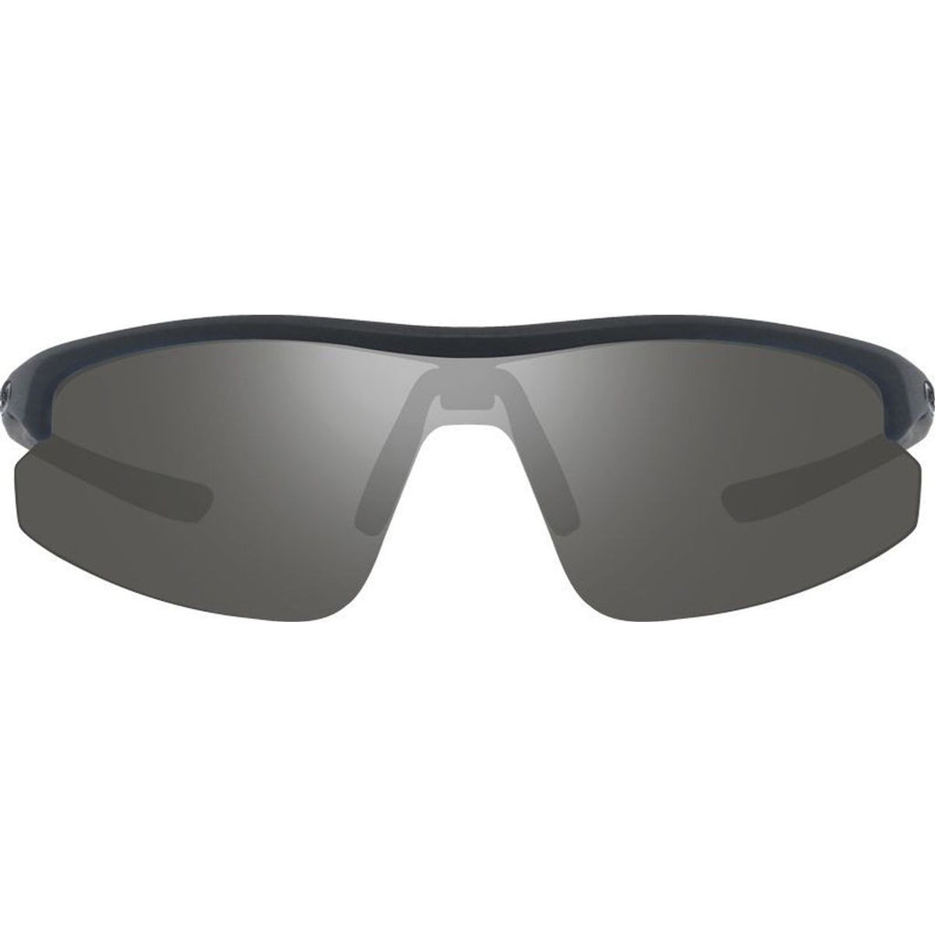 Shadow, Matte Black/Graphite Silver Flash Mirror Polarised Lenses