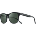 Tatum, Shiny Black/Smoky Green Polarised Glass Lenses