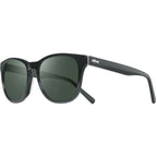 Tatum, Shiny Black/Smoky Green Polarised Glass Lenses