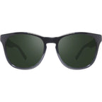 Tatum, Shiny Black/Smoky Green Polarised Glass Lenses