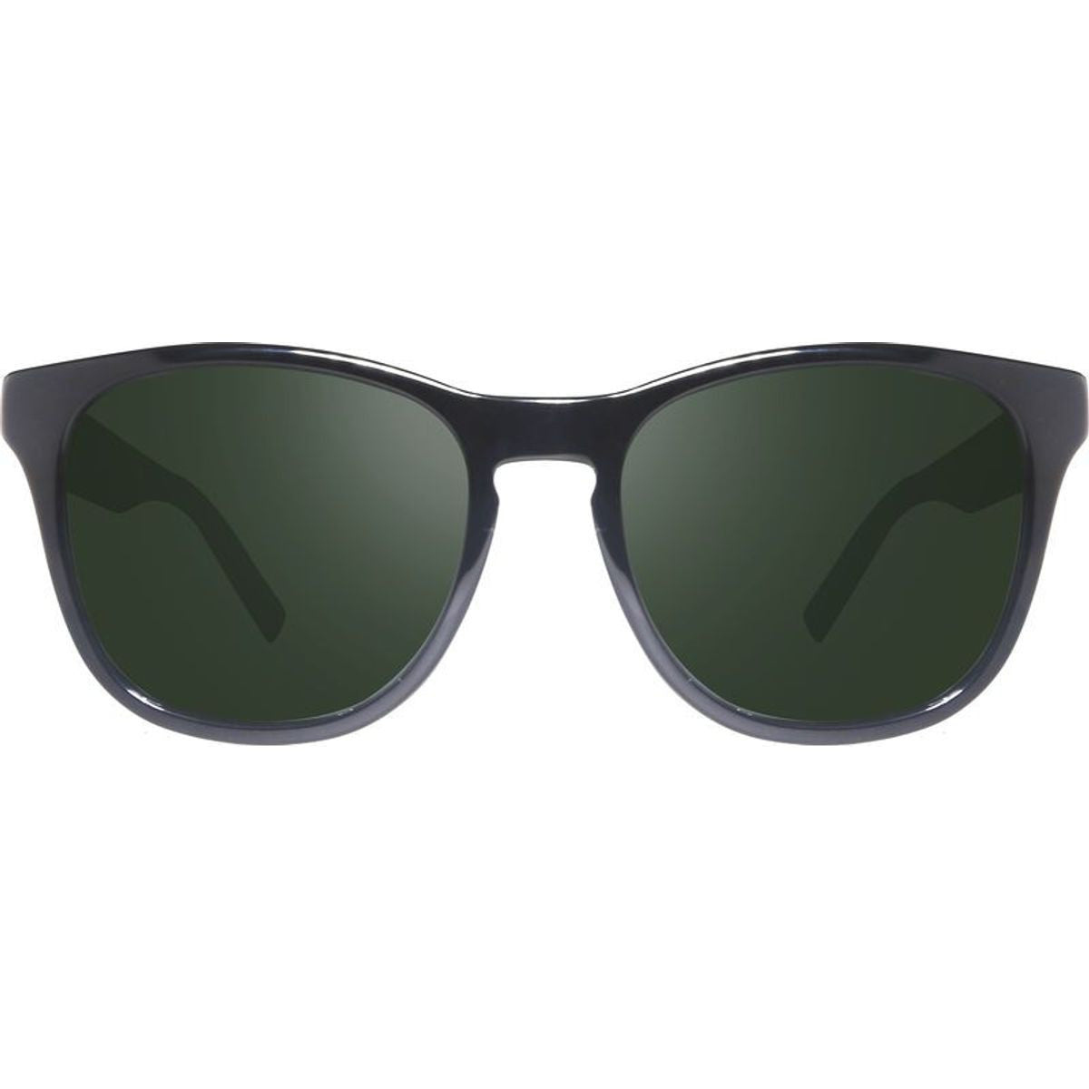 Tatum, Shiny Black/Smoky Green Polarised Glass Lenses