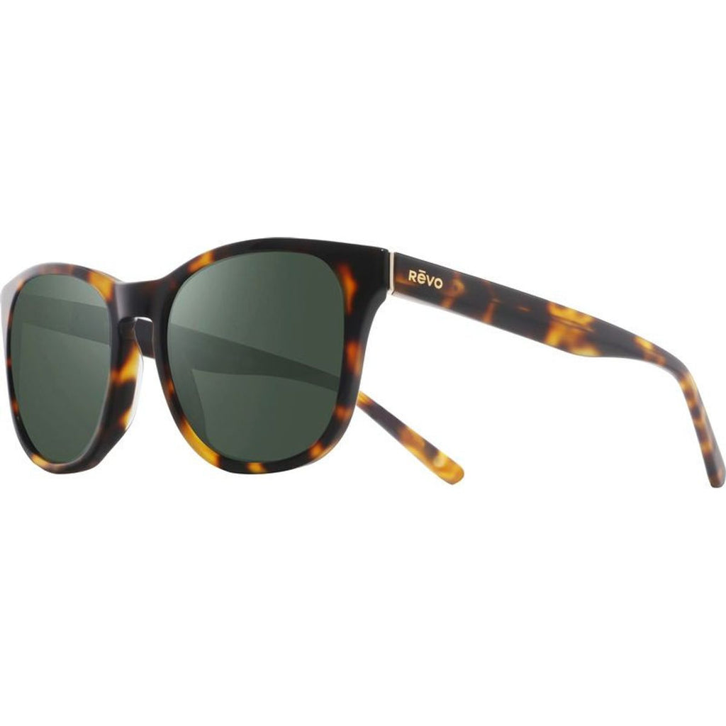 Tatum, Shiny Tortoise/Smoky Green Polarised Glass Lenses