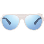 Traverse, White/Blue Water Mirror Polarised Lenses