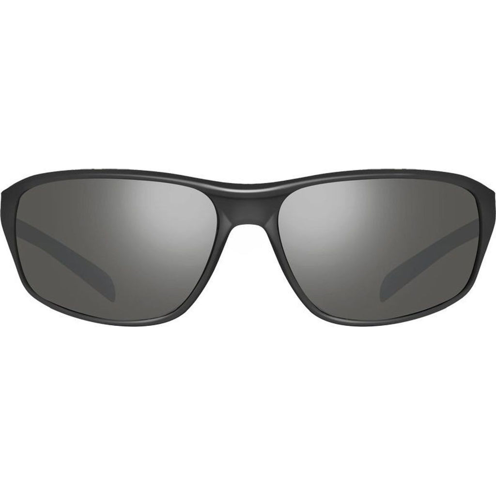 Vertex, Shiny Black/Graphite Silver Flash Mirror Polarised Lenses