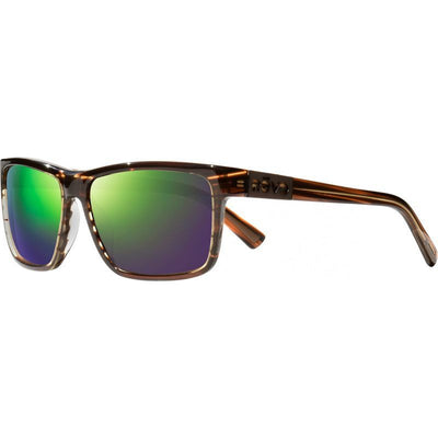 Winston, Brown Horn/Evergreen Mirror Polarised Lenses