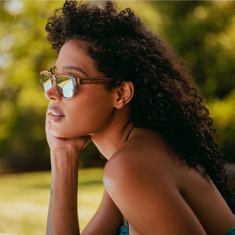 Zinger II, Caramel/Champagne Mirror Polarised Lenses