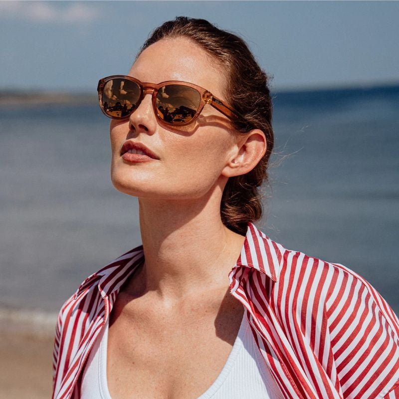 Zinger II, Caramel/Champagne Mirror Polarised Lenses