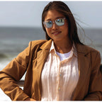 Cove, Crystal/Blue Water Mirror Polarised Lenses