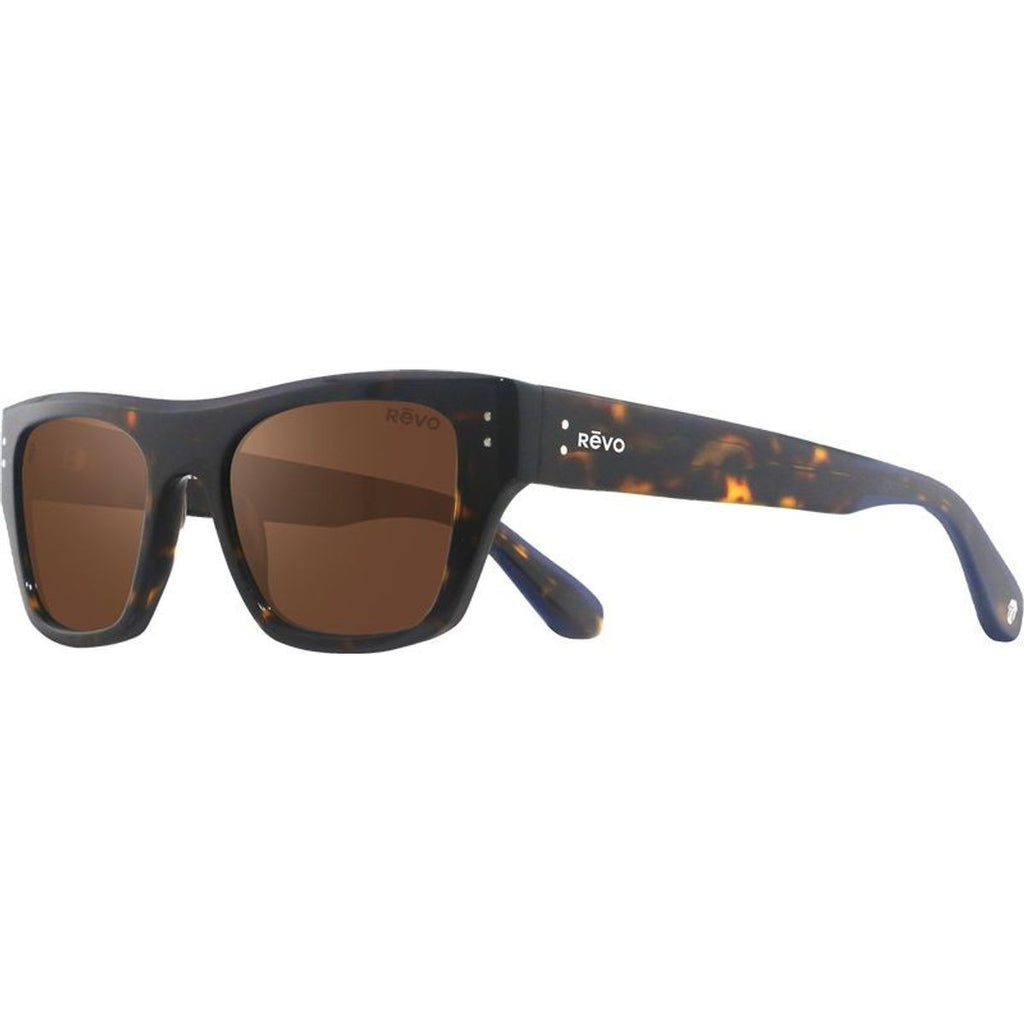 Happy, Revo x The Rolling Stones Tortoise/Terra Brown Mirror Polarised Lenses