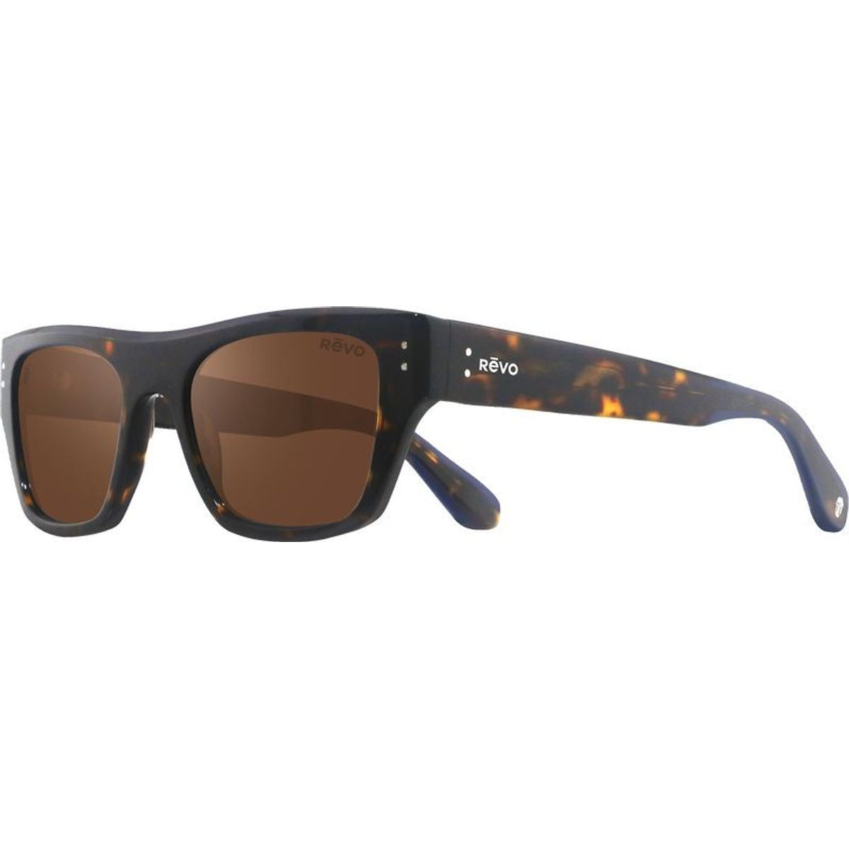 Happy, Revo x The Rolling Stones Tortoise/Terra Brown Mirror Polarised Lenses