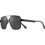 Midnight Rambler, Revo x The Rolling Stones Black/Graphite Silver Flash Mirror Polarised Lenses