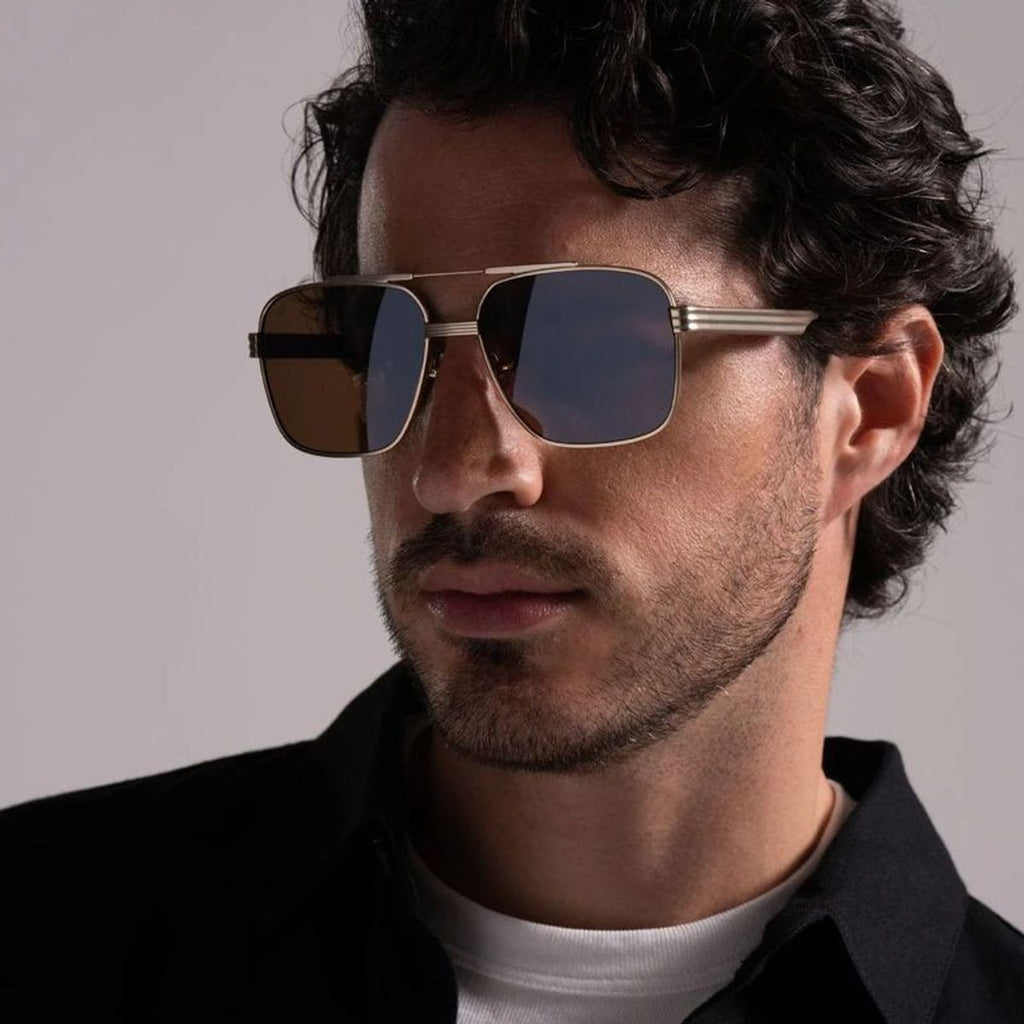 Midnight Rambler, Revo x The Rolling Stones Gold/Terra Brown Flash Mirror Polarised Lenses