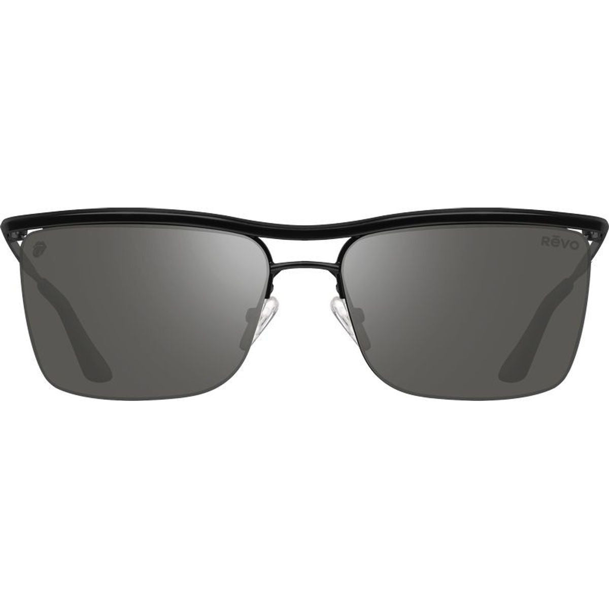 Start Me Up, Revo x The Rolling Stones Black/Graphite Silver Flash Mirror Polarised Lenses