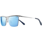 Start Me Up, Revo x The Rolling Stones Chrome/Blue Water Mirror Polarised Lenses