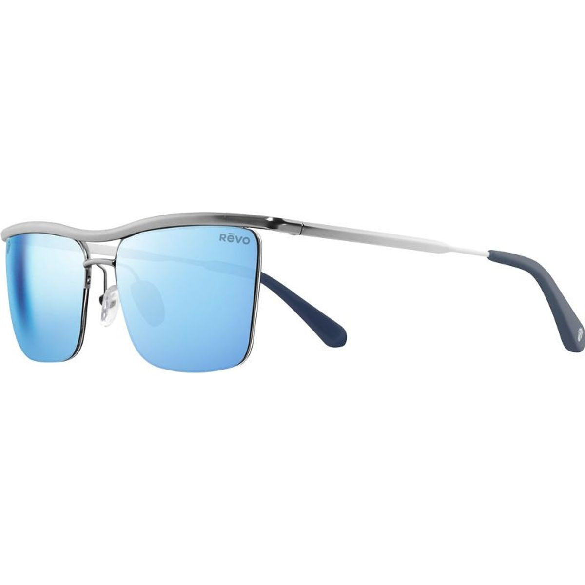 Start Me Up, Revo x The Rolling Stones Chrome/Blue Water Mirror Polarised Lenses