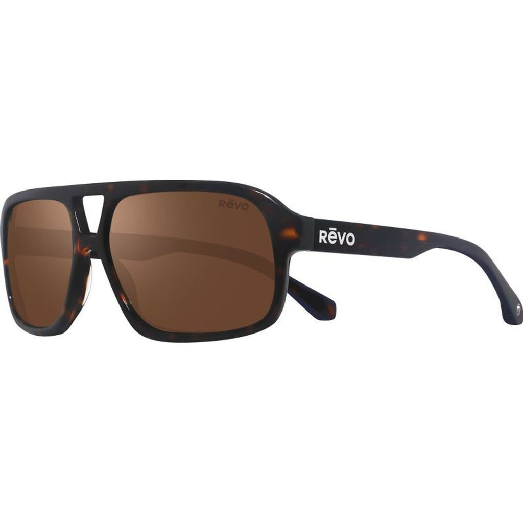 Wild Horses, Revo x The Rolling Stones Tortoise/Terra Brown Mirror Polarised Lenses