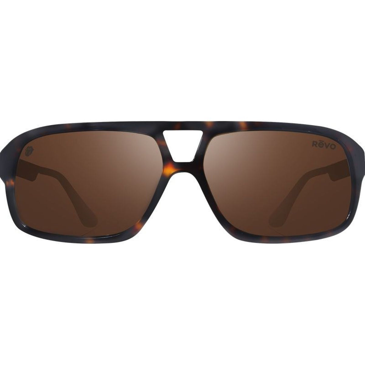 Wild Horses, Revo x The Rolling Stones Tortoise/Terra Brown Mirror Polarised Lenses