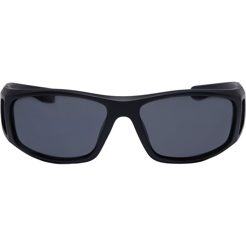 Dragster, Matte Black/Black Polarised Lenses