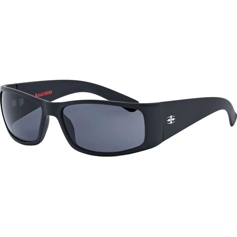 Doomsday Machine, Matte Black/Black Lenses