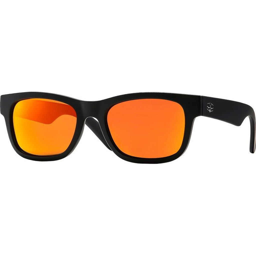 Bad Habit, Matte Black/Orange Mirror Polarised Lenses