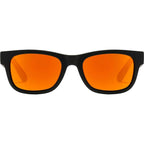 Bad Habit, Matte Black/Orange Mirror Polarised Lenses