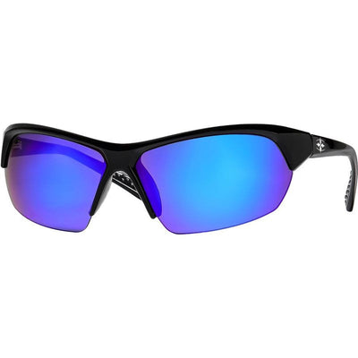 Break & Enter, Polished Black/Blue Mirror Lenses