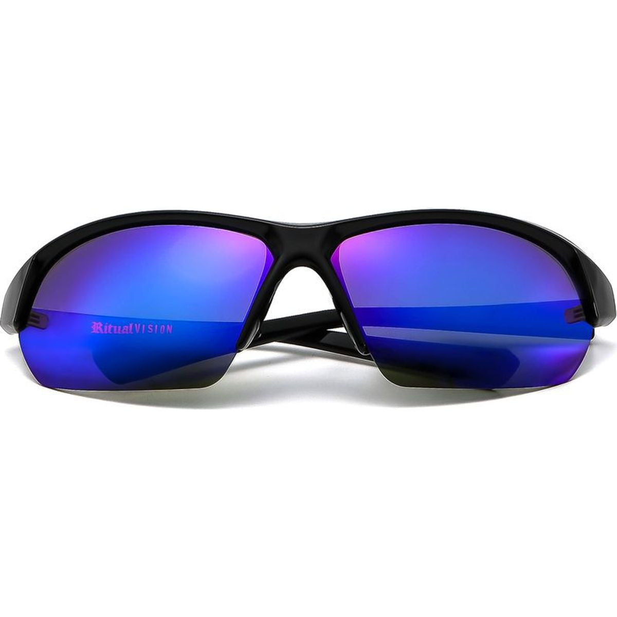 Break & Enter, Polished Black/Blue Mirror Lenses