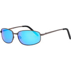 Californication, Polished Gunmetal/Blue Mirror Lenses
