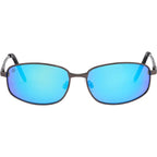 Californication, Polished Gunmetal/Blue Mirror Lenses