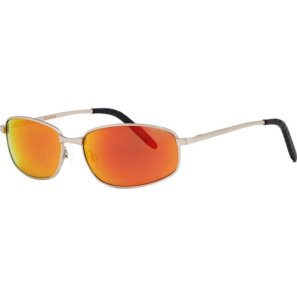 Californication, Matte Silver/Orange Mirror Lenses